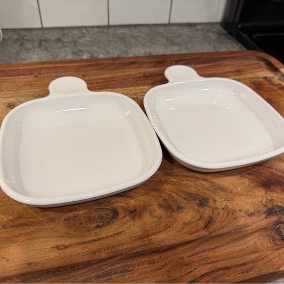 CorningWare - Corning Ware P-185-B - Grab-it /Snack-it 6" square plates vintage - Picture 2 of 6